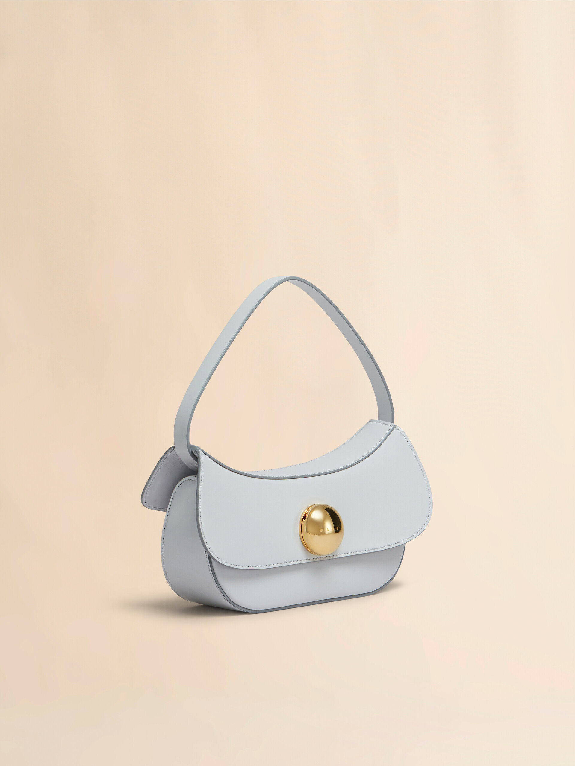 国内発送関税送料込 MARNI Butterfly ミディアム ホーボーバッグ Grey leather Butterfly medium hobo bag | Marni