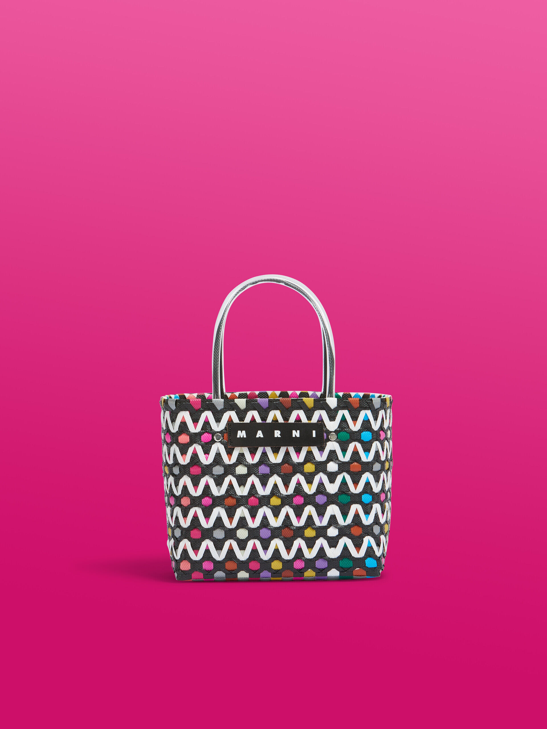 マルニ マーケット MARKET マルチカラー ピンク ピンクキャンディー(ブラウンピンク) MARNI MARKET HAMMOCK BAG