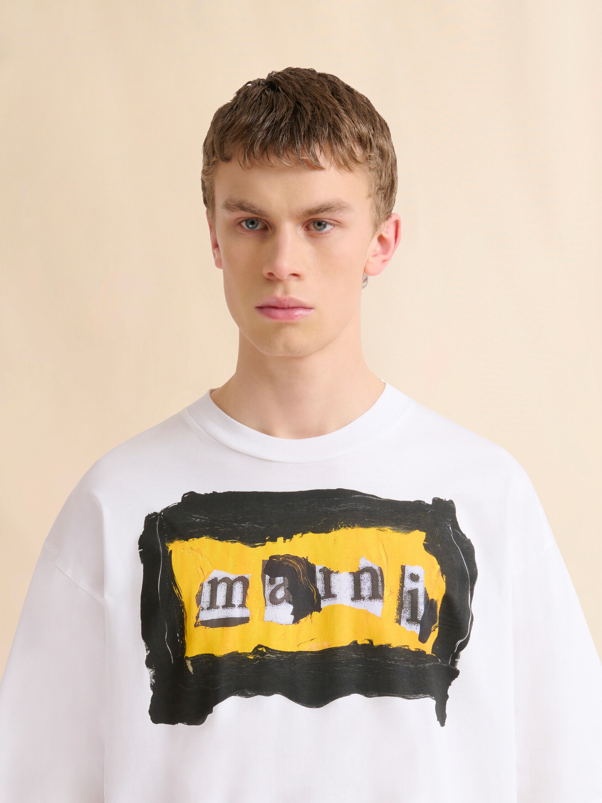 MARNI マルニ コラシュ フリント Tシャツ 【関税込】 Amazon | [Marni] [マルニ] Tシャツ プリント ロゴ スウェット