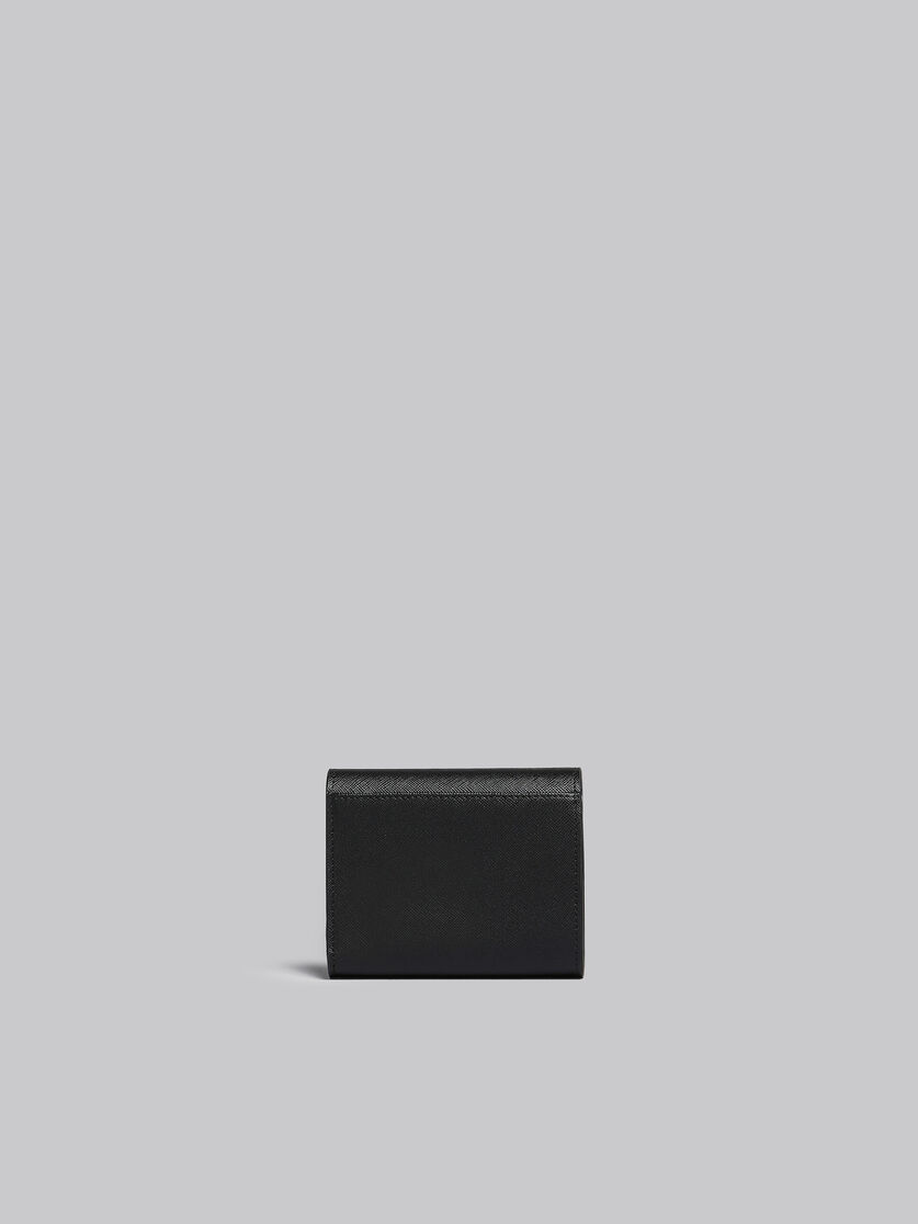 ブラック サフィアーノレザー製ウォレット - 財布 - Image 3