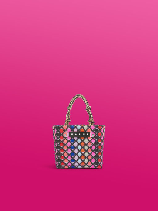 ローズウッド MARNI MARKET CAKE BASKET MINI - ショッピングバッグ