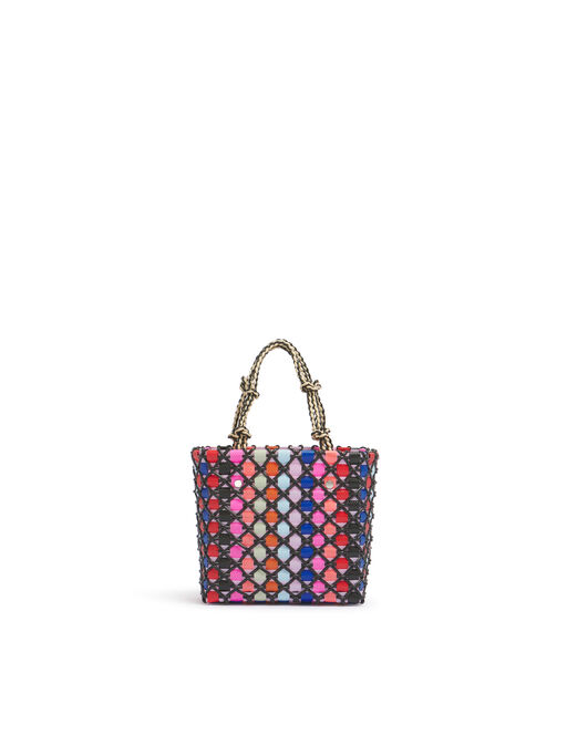 ローズウッド MARNI MARKET CAKE BASKET MINI - ショッピングバッグ