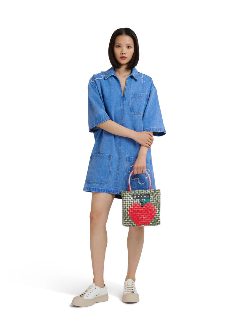パイナップル MARNI MARKET FRUITS BASKET - ショッピングバッグ - Image 2