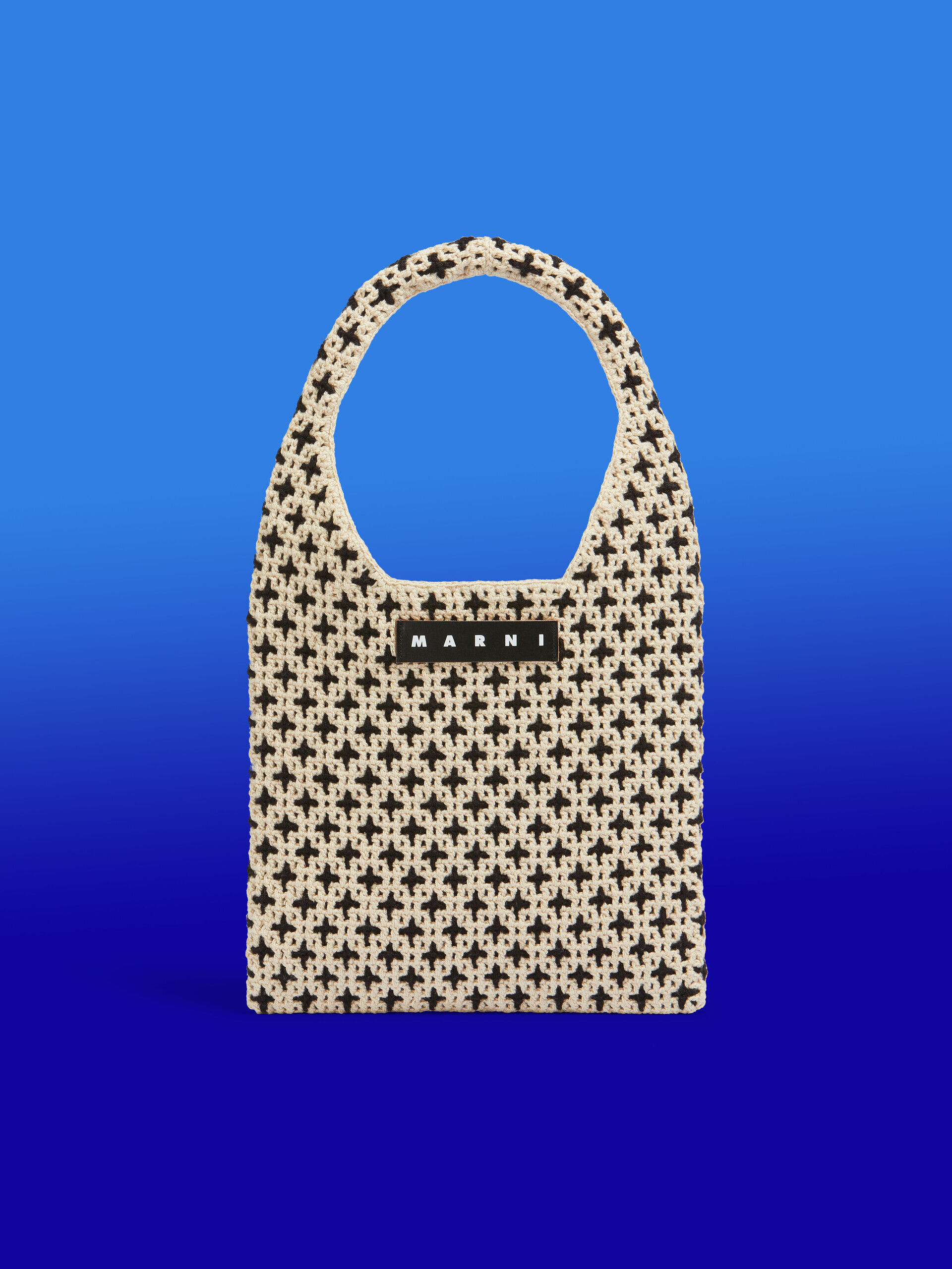 気分で裏返す◎*Marni*MARKET リバーシブルニットバッグ *遊び心 気分で裏返す◎*Marni*MARKET リバーシブルニットバッグ *遊び心