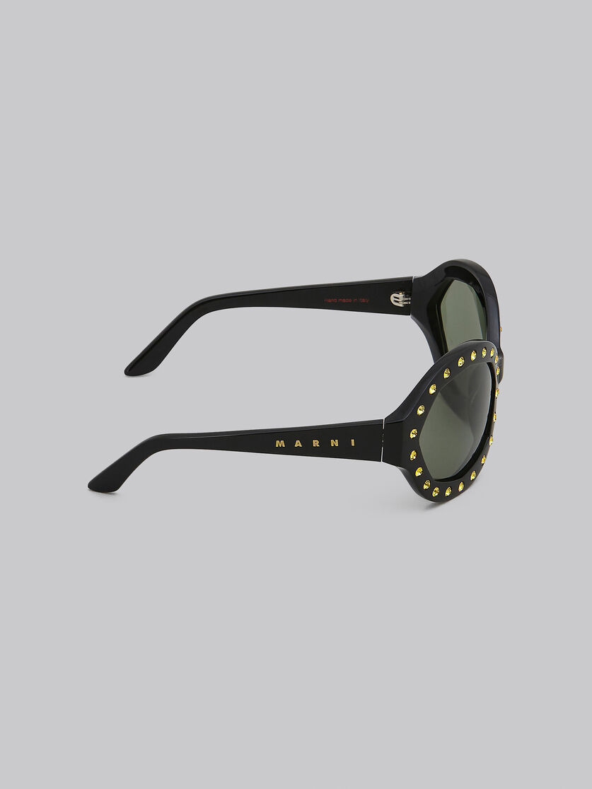 NAICA MINE black acetate sunglasses - Optical - Image 3
