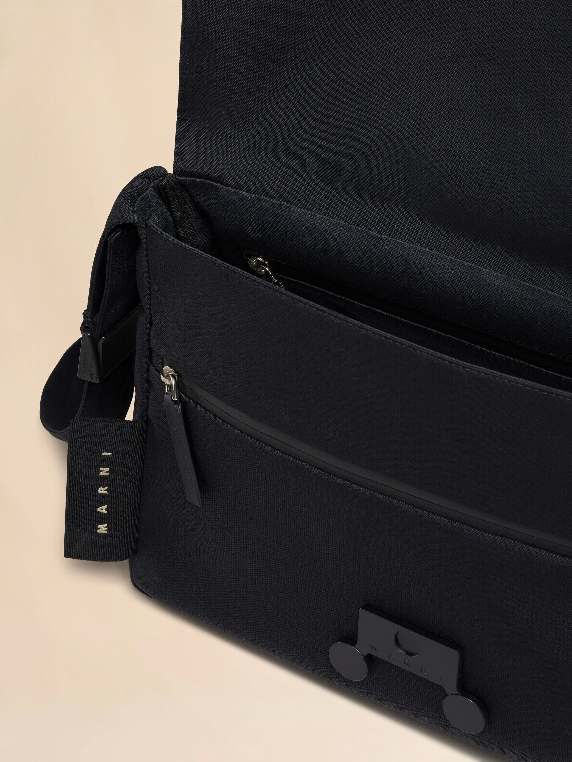 Black Cityscape crossbody bag | Marni