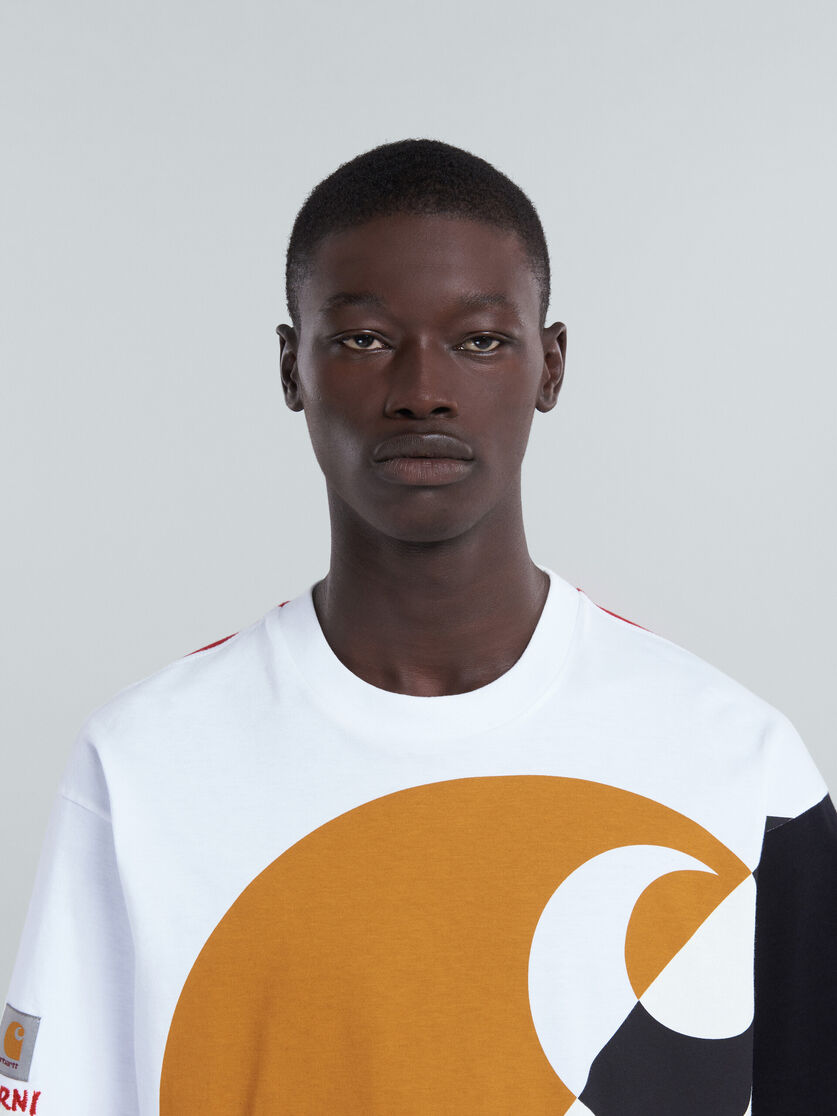 carhartt logo t shirt