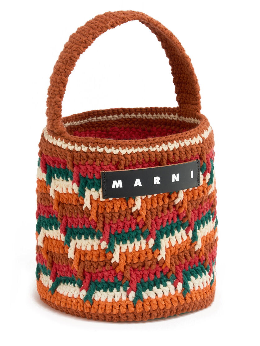 Blue Crochet MARNI MARKET ROSAL Bag - Shopping Bags - Image 4