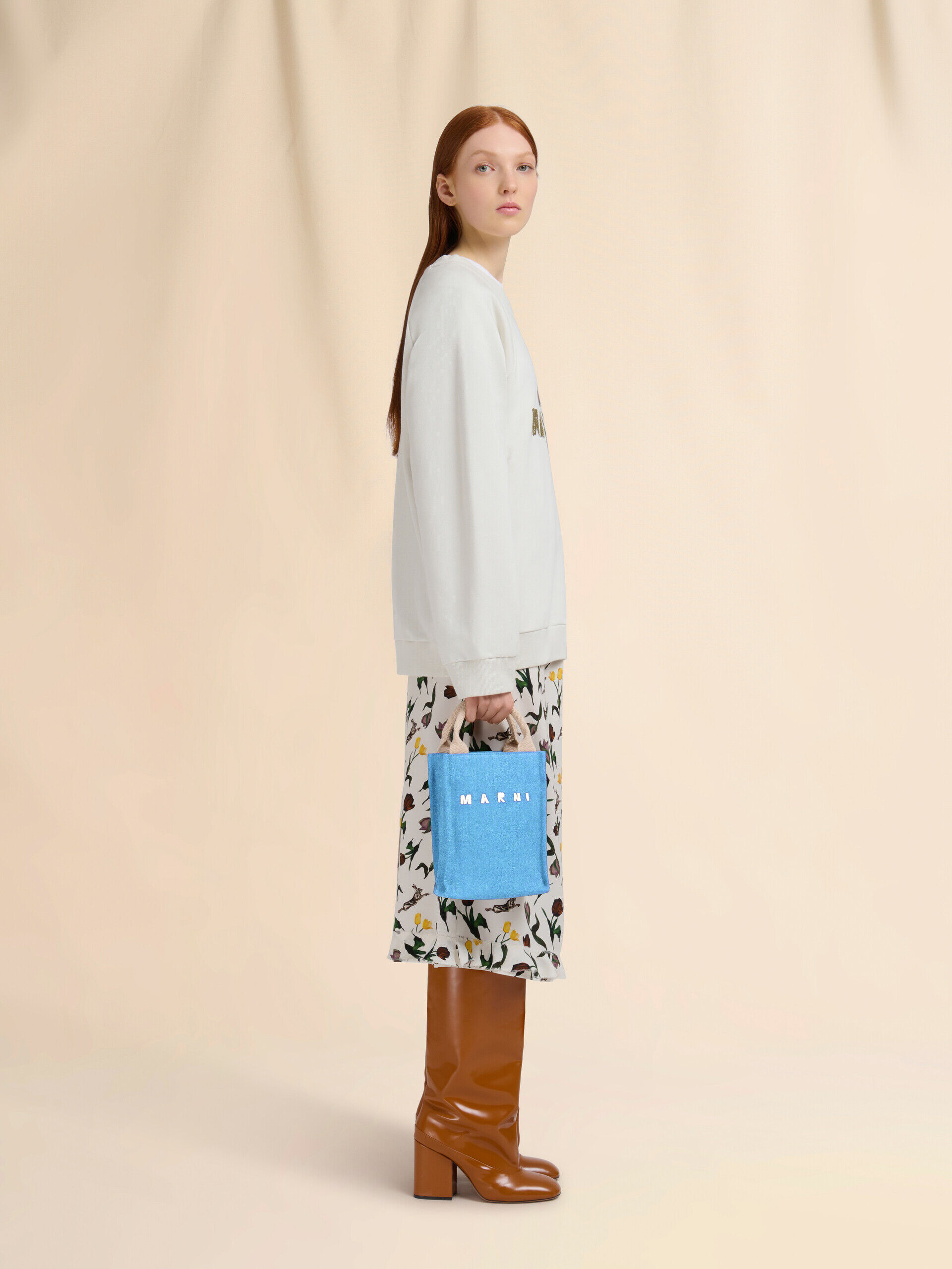 デニムミニトートバッグ | Marni