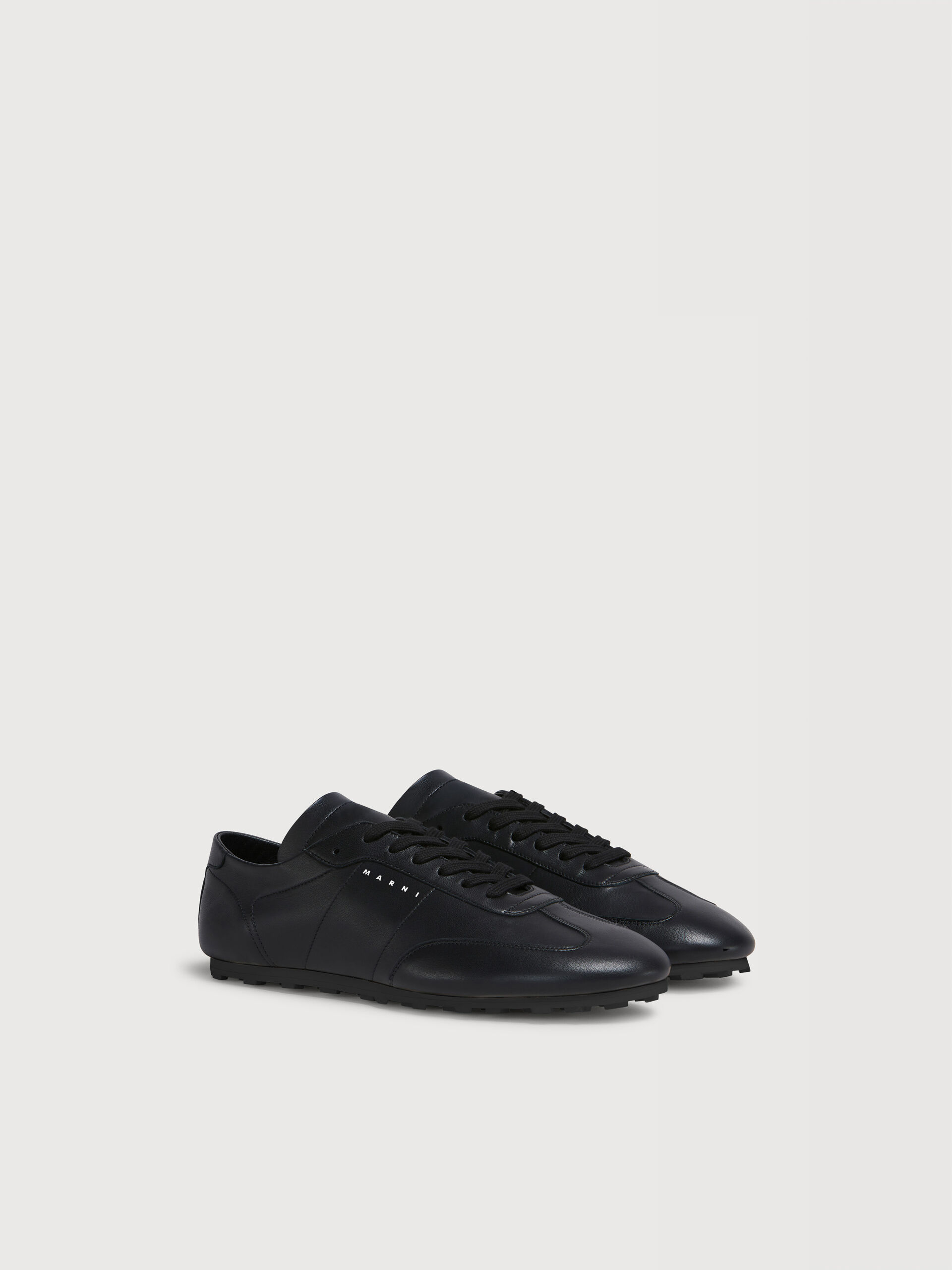 ブラック ナッパレザー製 Softy Soccer スニーカー | Marni