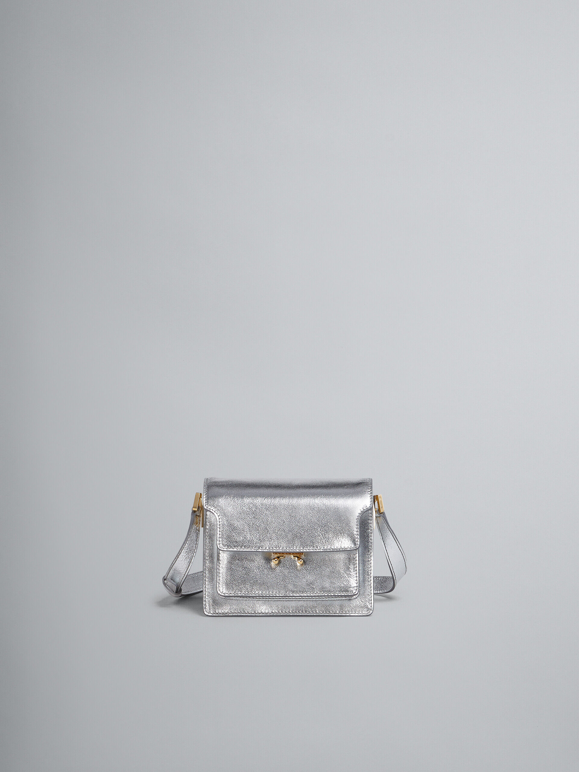 grey over the shoulder handbag