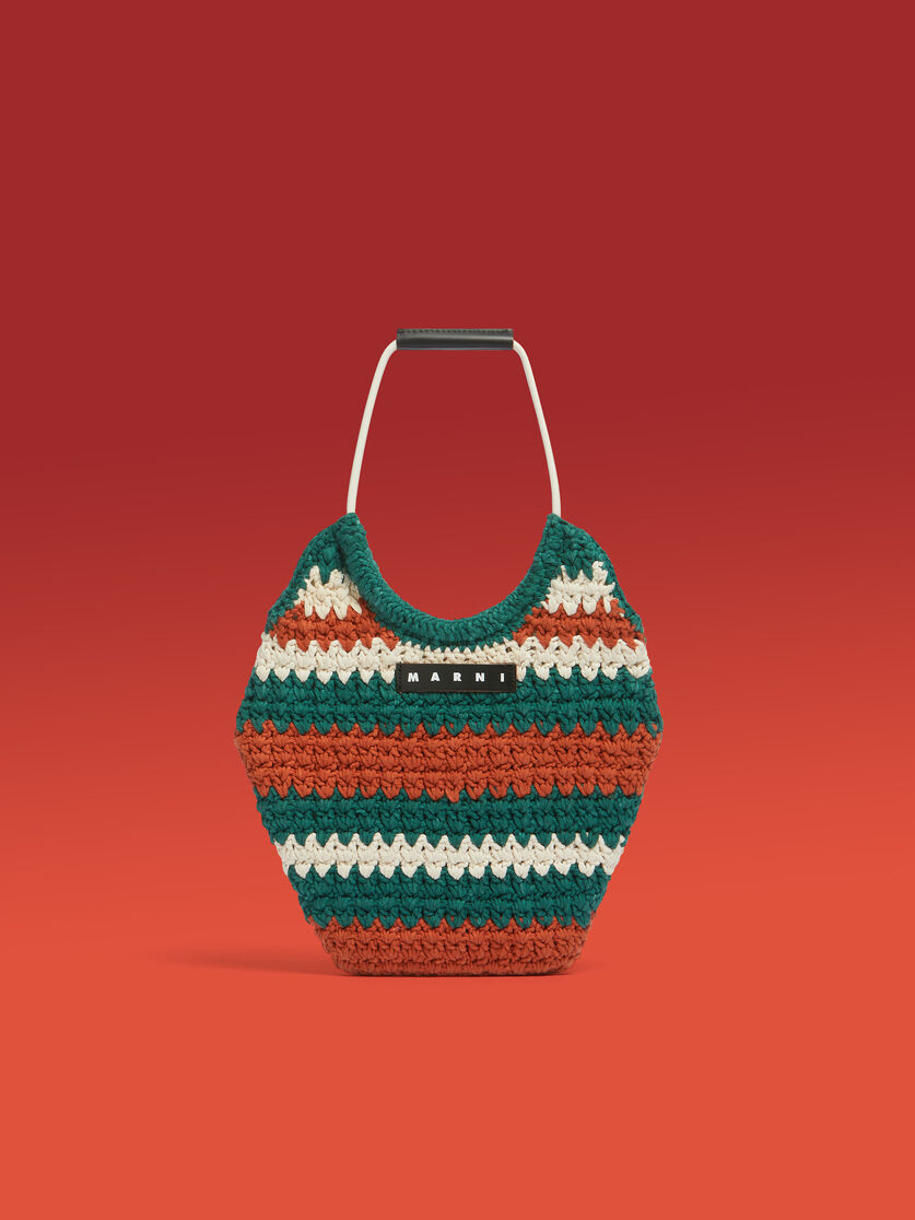 ゴールドブラウン コットンクロシェ製 MARNI MARKET ハンドバッグ - ショッピングバッグ - Image 1