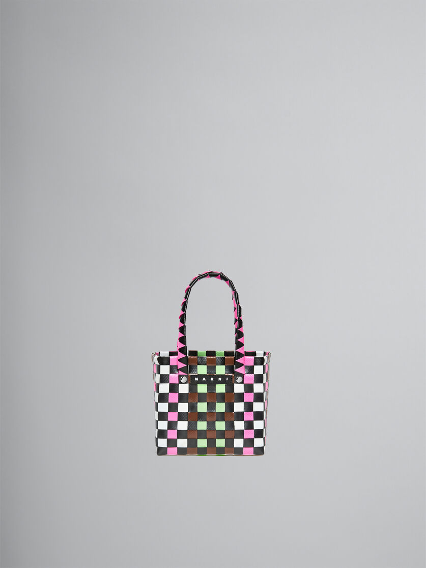 Multicolor Woven Micro Basket bag - Bags - Image 1