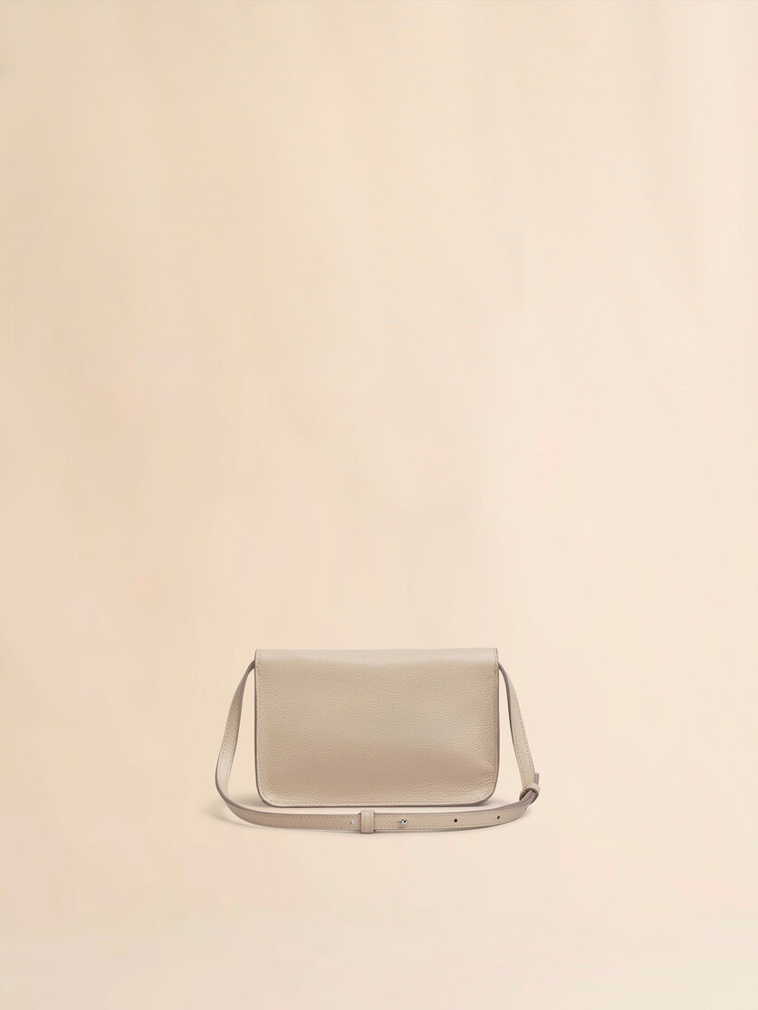 Blue leather shoulder bag with Marni Mending - Pochettes - Image 2
