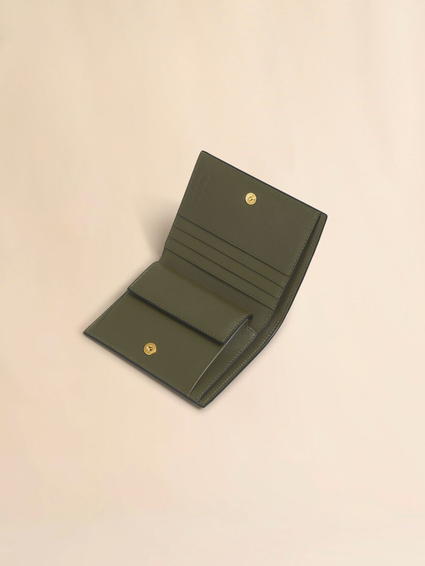 ブラウン レザー製 Envelope 二つ折りウォレット - 財布 - Image 4