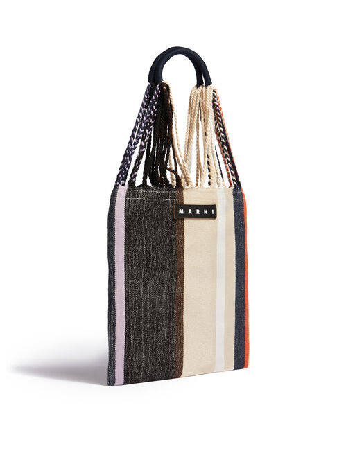 ナイトブルー MARNI MARKET HAMMOCK BAG - ハンドバッグ