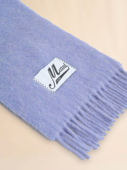 Indigo alpaca scarf - Scarves