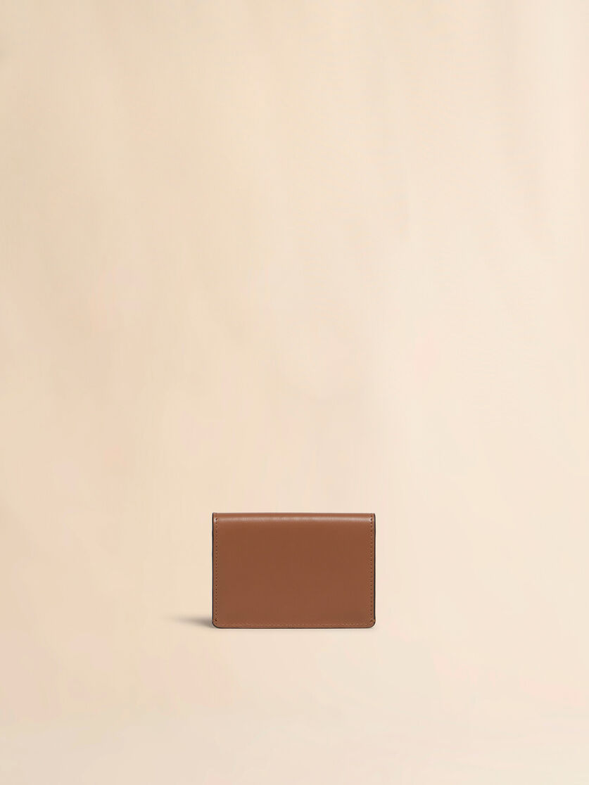 브라운 가죽 Envelope 카드 홀더 - 지갑 - Image 3