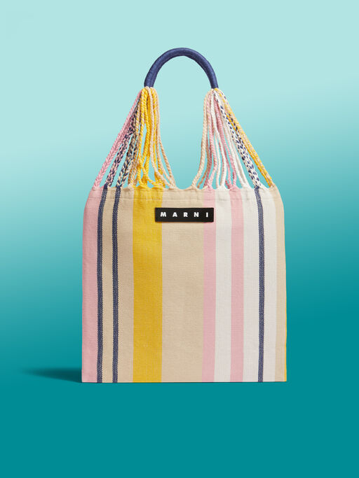 ブライトレモン MARNI MARKET HAMMOCK BAG - ハンドバッグ