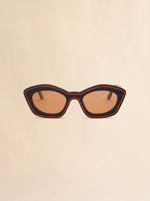 Orange Kea Island sunglasses - Optical