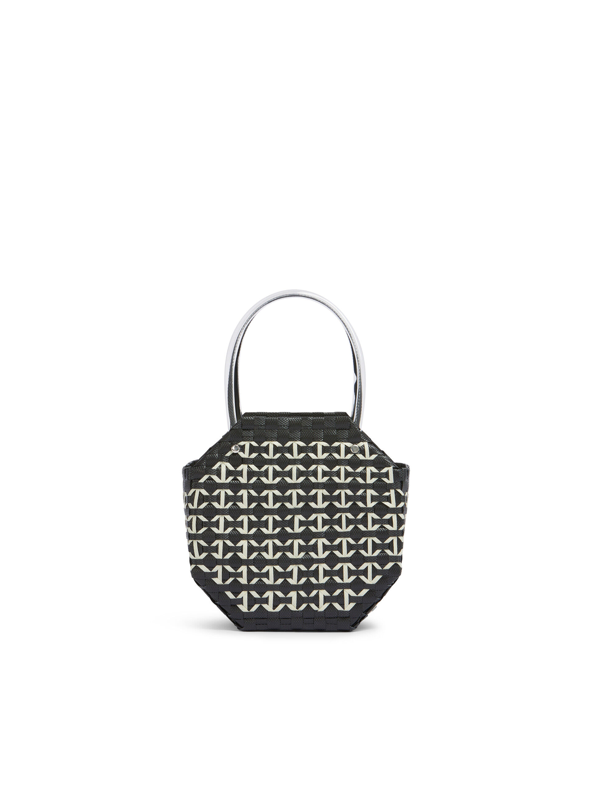 ★MARNI MARKET[マルニマーケット] オクタゴナルバスケット★ ライトブルー MARNI MARKET オクタゴナルバスケットバッグ | Marni
