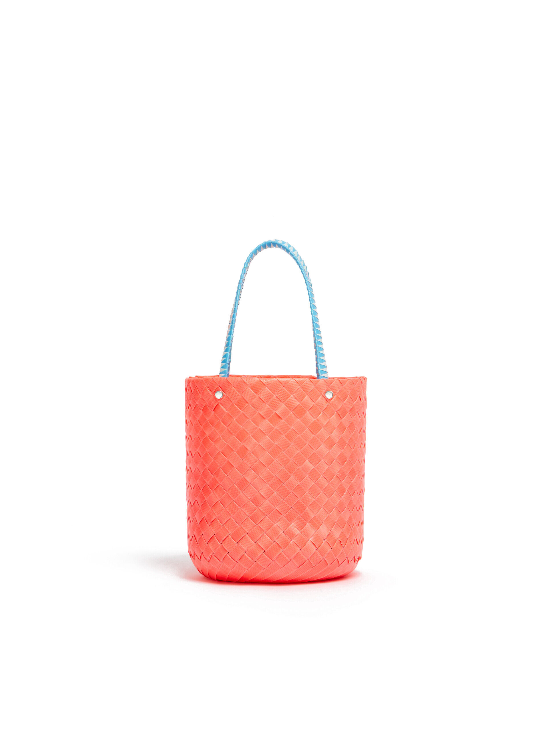 MARNI／新作／マルニマーケット CAKE BASKET2024／キウイ タイム MARNI MARKET FLOWER MINI BASKET BAG | Marni