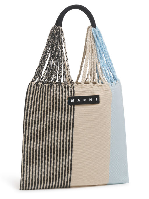 アクアマリン MARNI MARKET HAMMOCK BAG - ハンドバッグ