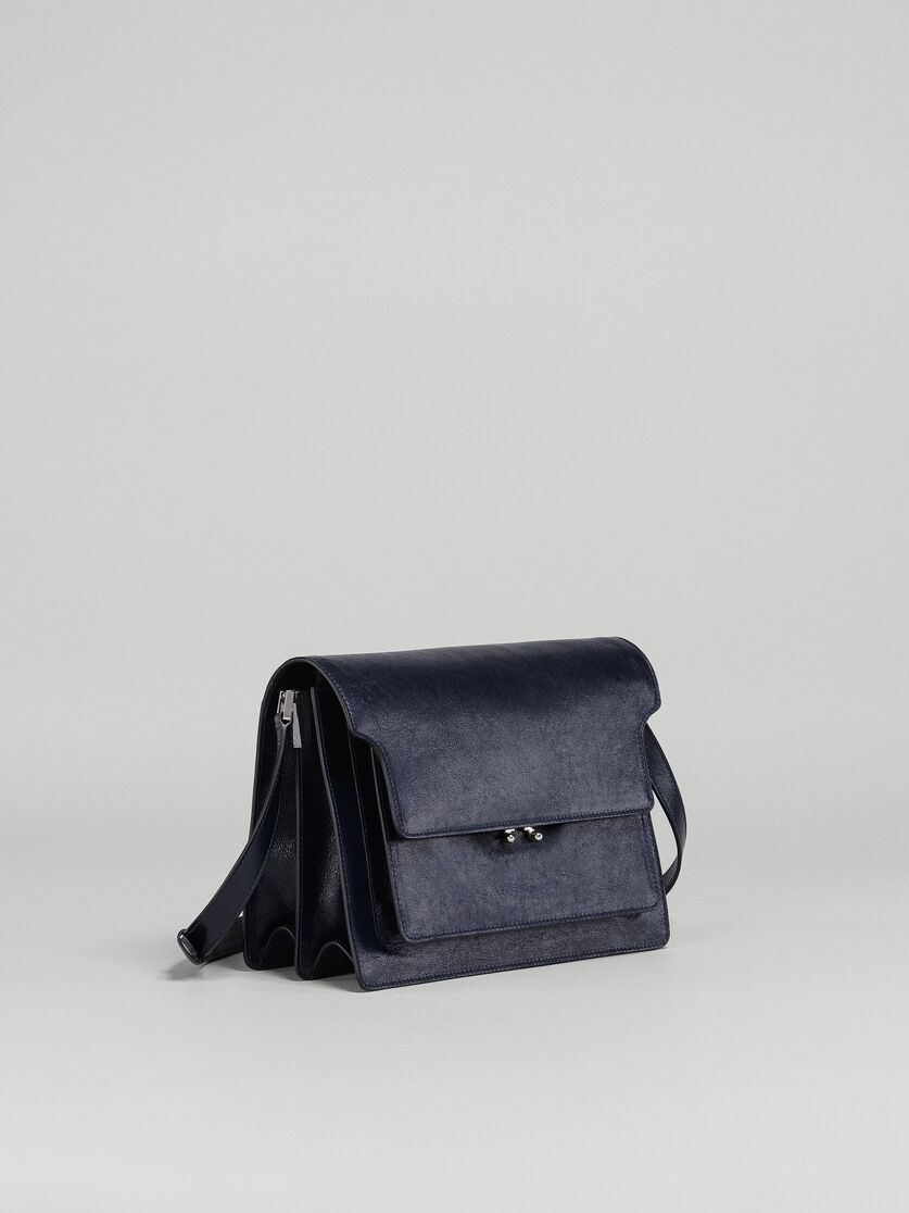Trunk Soft Large Bag in black leather - Shoulder Bag - Image 6