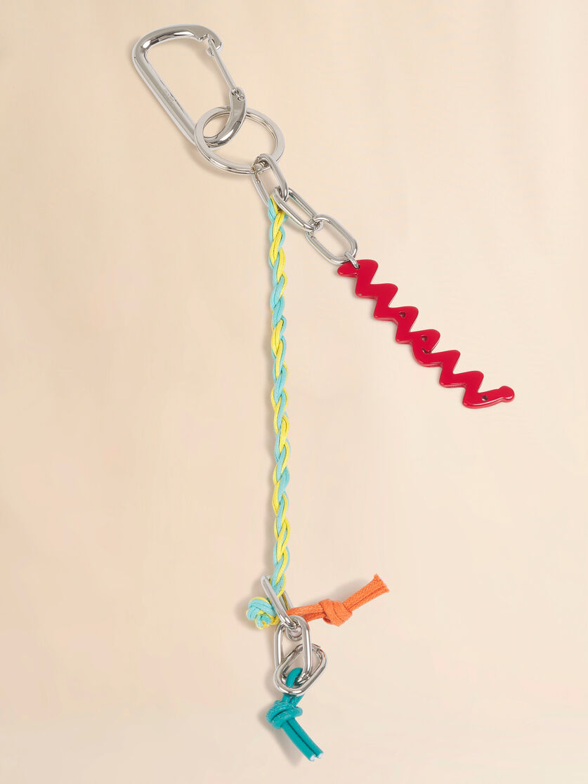 Red enamel Marni Symbol charm, Image 3