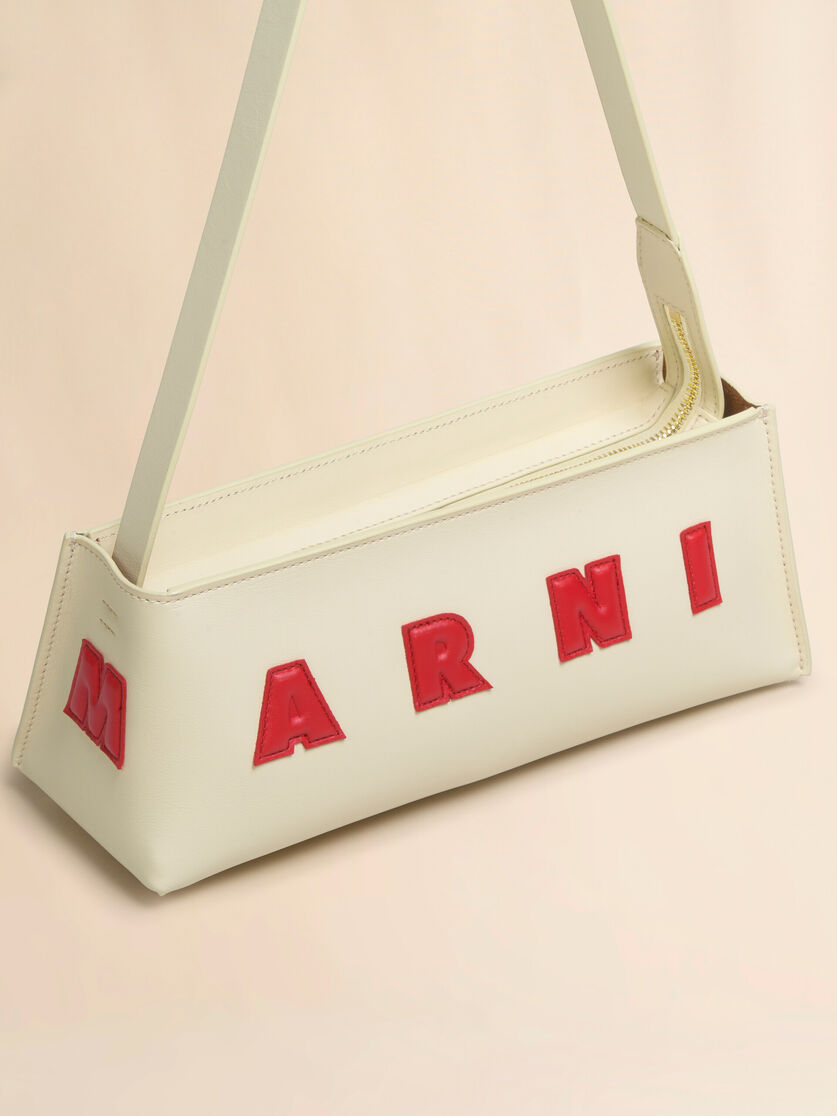 Cream leather Museo baguette bag - Shoulder Bags - Image 5