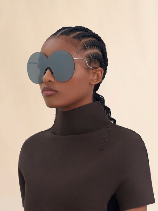 Charcoal grey Odrius sunglasses - Optical