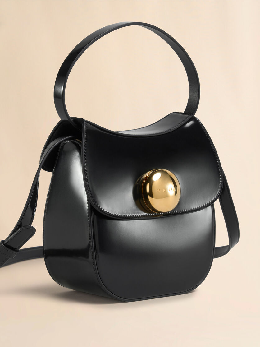 Brown leather Butterfly small handbag - Shoulder Bags - Image 4