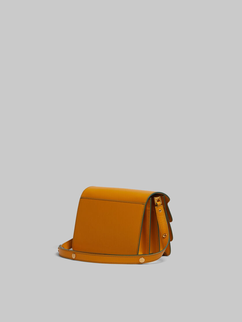 Beige saffiano leather medium Trunk bag - Shoulder Bag - Image 2