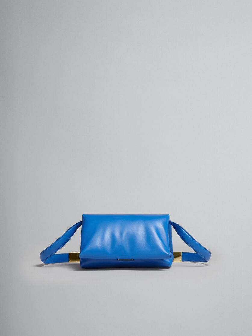 Small blue calfskin Prisma bag - Shoulder Bags - Image 1
