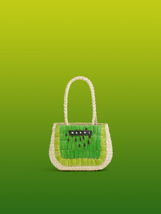 キウイ MARNI MARKET FRUIT BAG - ショッピングバッグ