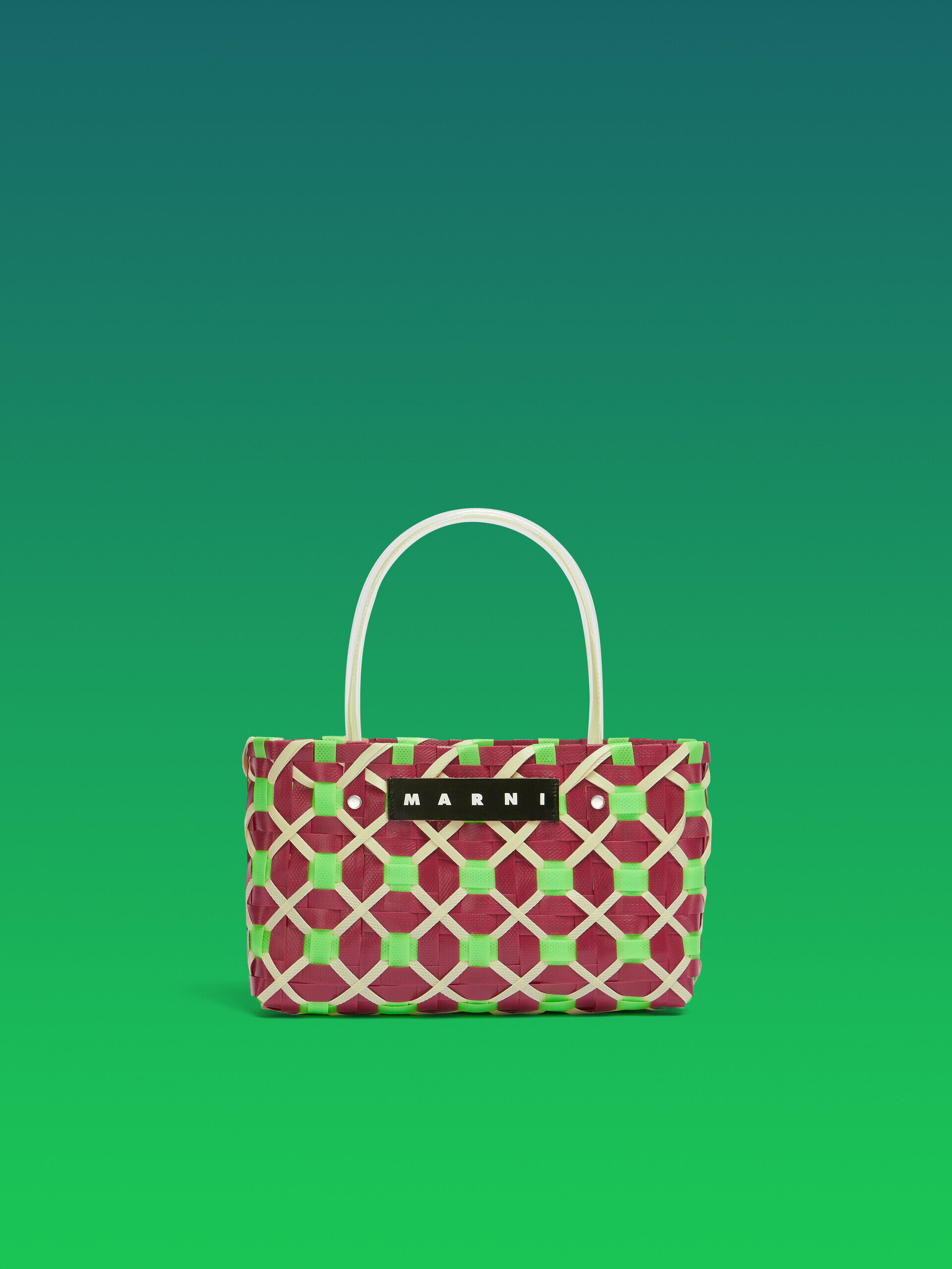 ゴールドブラウン MARNI MARKET クリスクロス トートバッグ | Marni