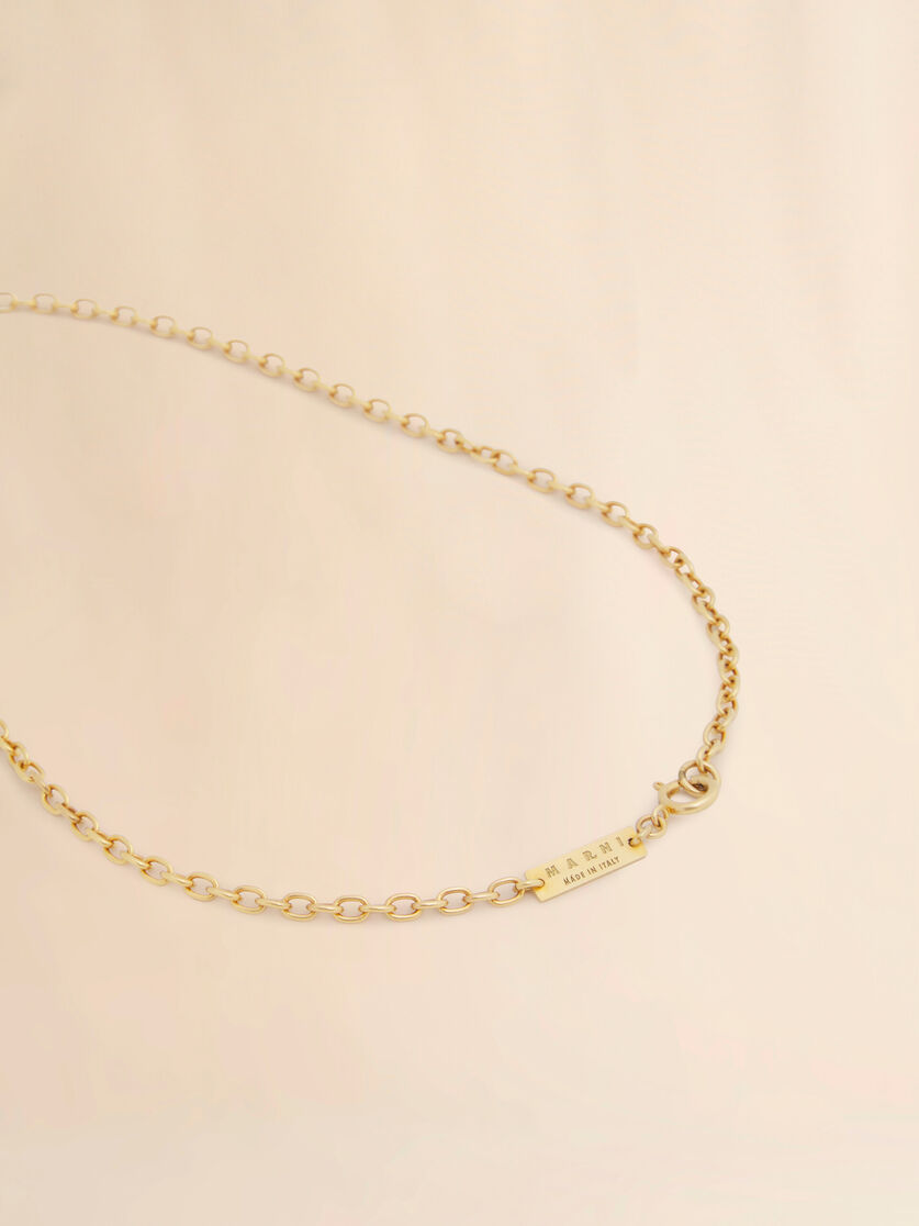 Gold chain necklace, Image 3
