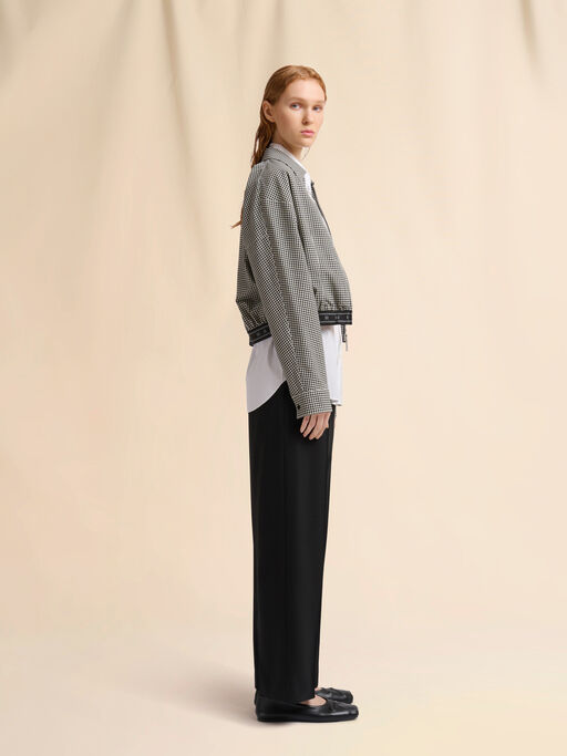 White organic poplin shirt with Marni Mending - Shirts