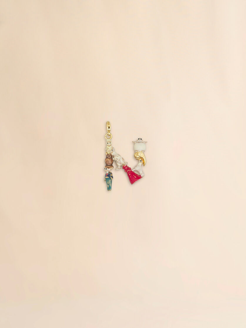 Marni Alphabet "N" charm - Necklaces - Image 1