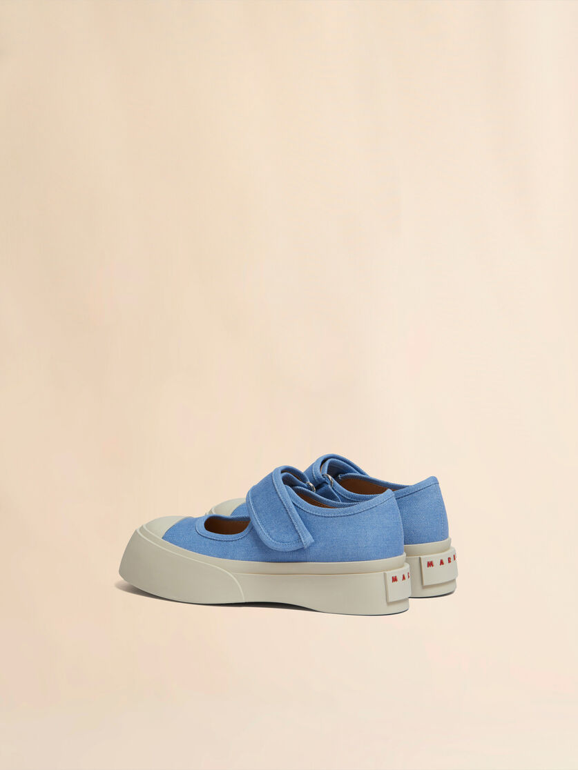 Light blue denim Mary Jane sneaker - Sneakers - Image 3