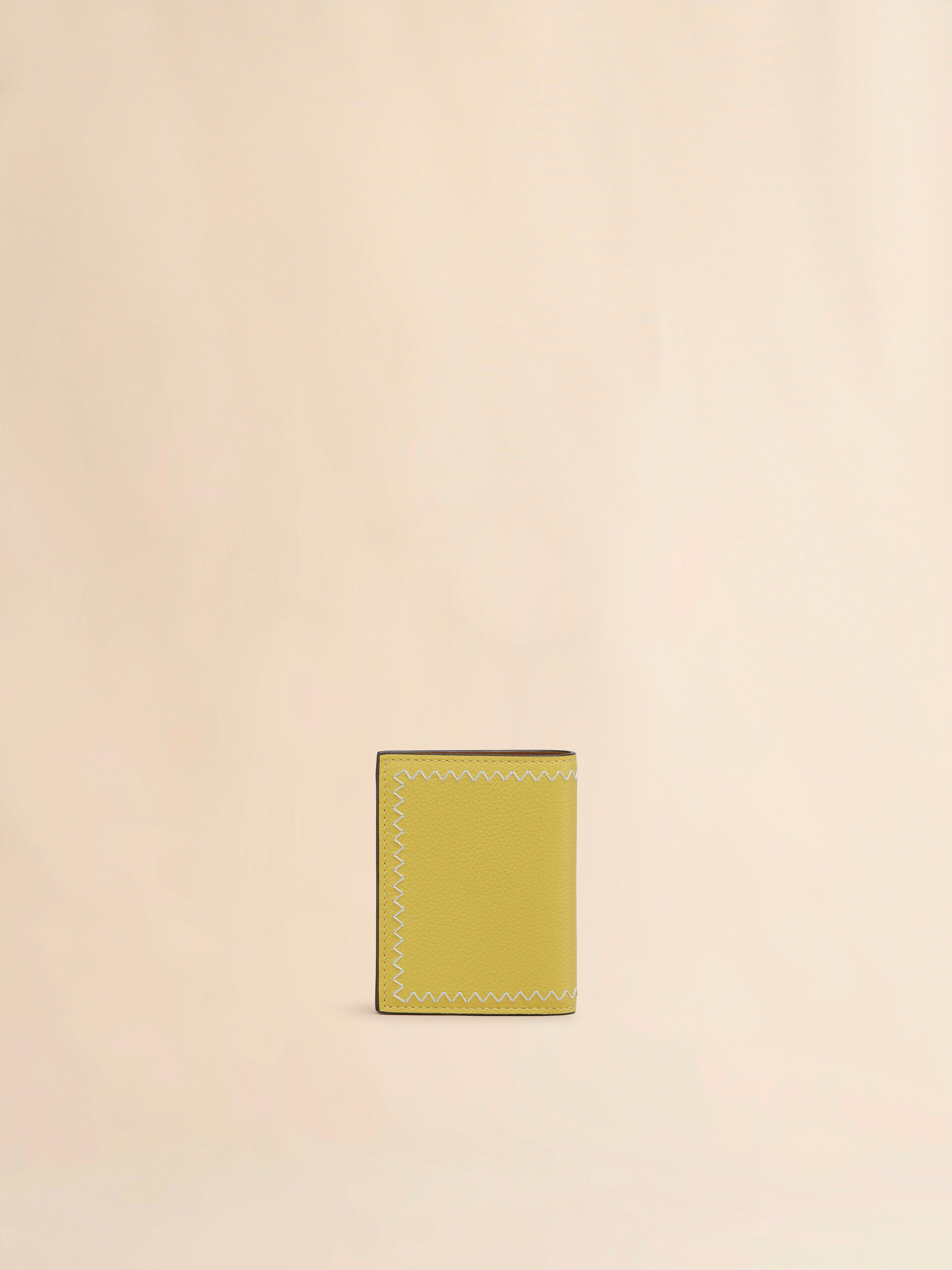 MARNI マルニシンボルロゴ入り ジップアラウンドウォレット MENDING CALF LEATHER / ジップアラウンドウォレット（財布