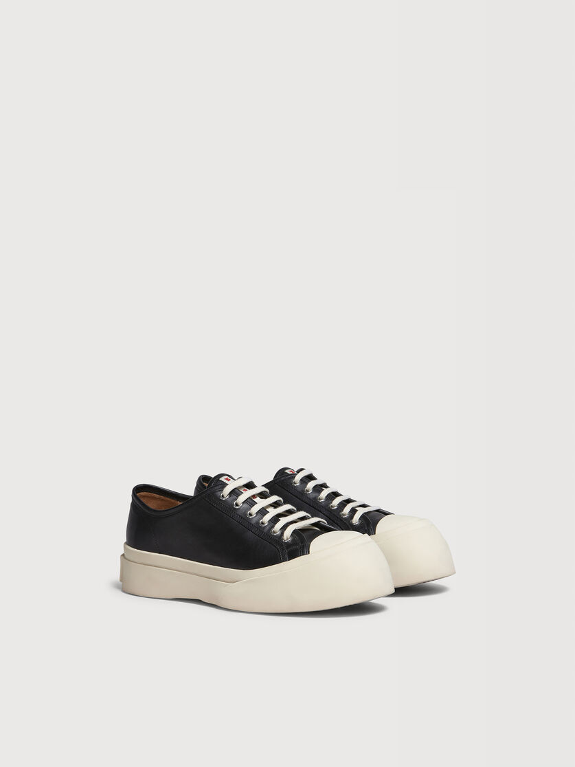 Sneaker Pablo in nappa nera, Image 2