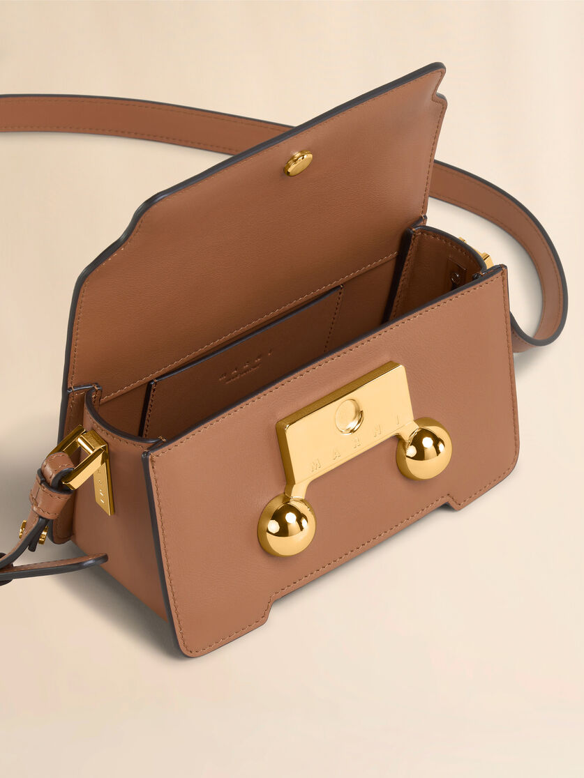 Blaue Trunkaroo Mini-Schultertasche aus Leder - Schultertaschen - Image 3