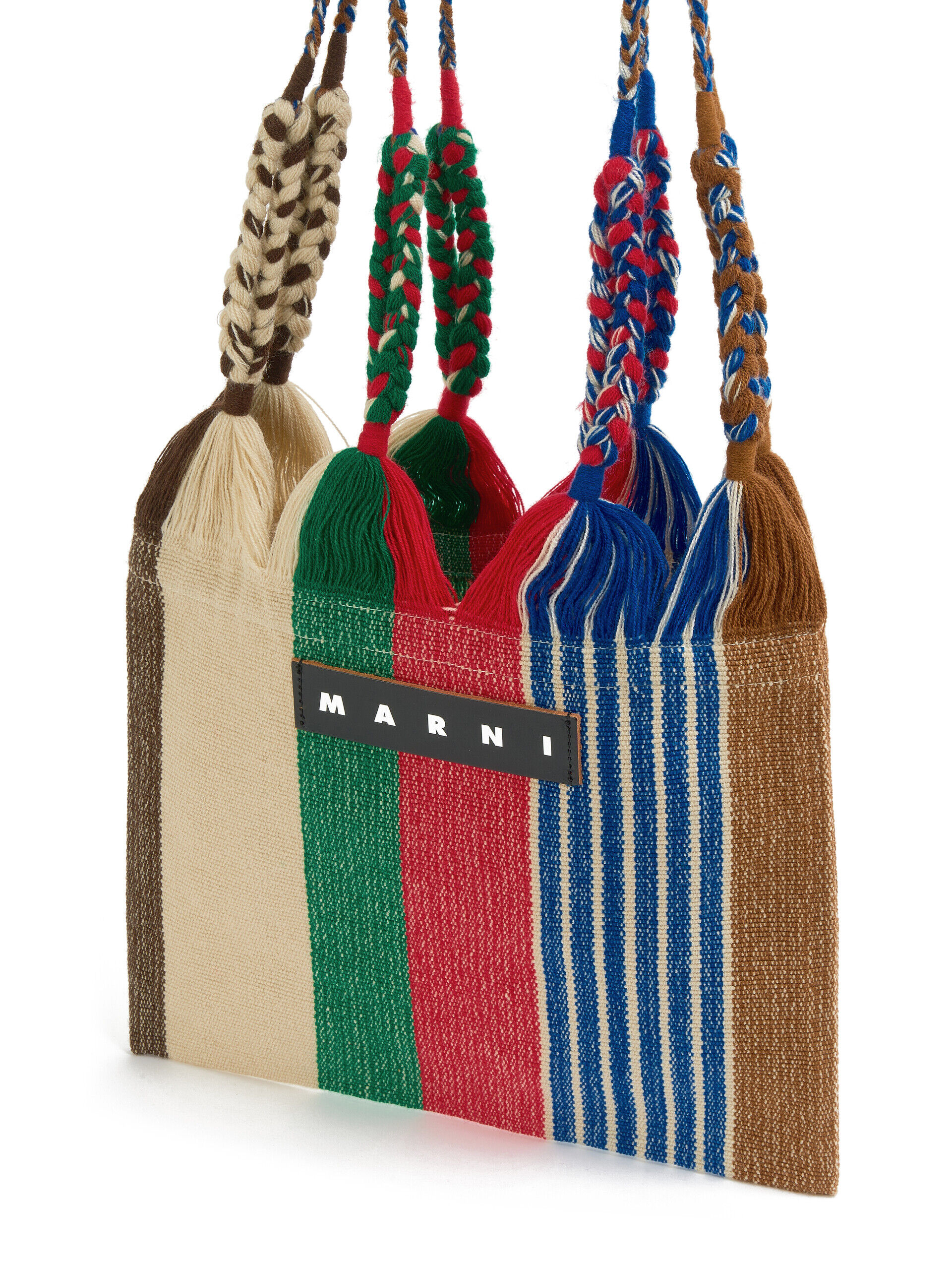 ブラック(ジャーダブラック) MARNI MARKET CROSS HAMMOCK BAG