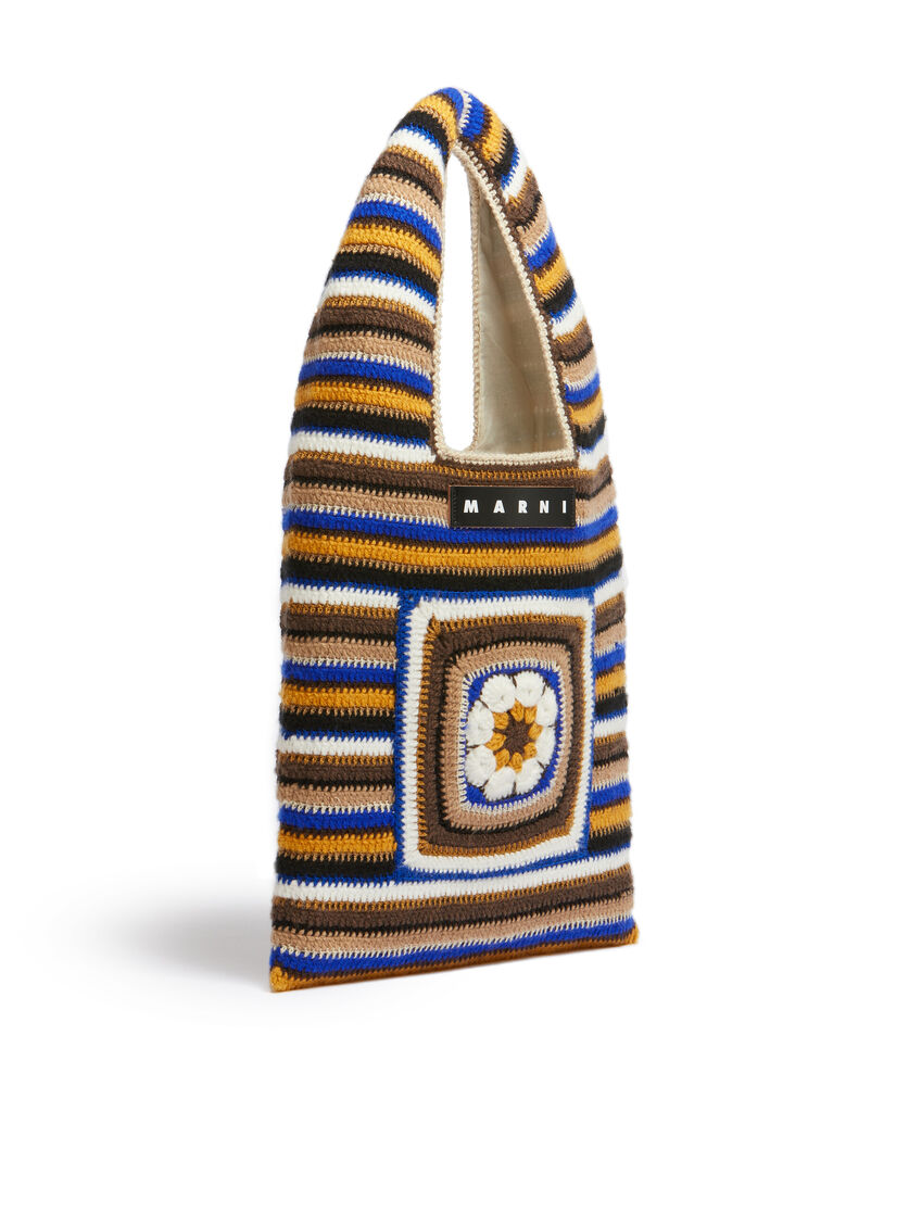 Blue Crochet Marni Market Mom Bag - Shopping Bags - Image 2