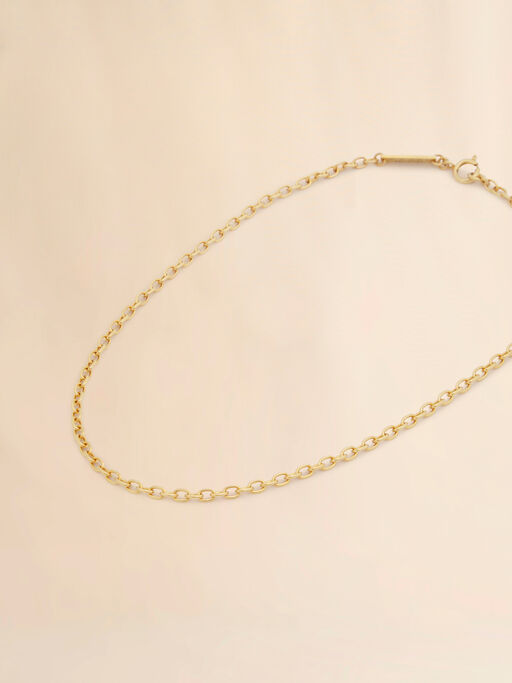 Gold chain necklace - Collares