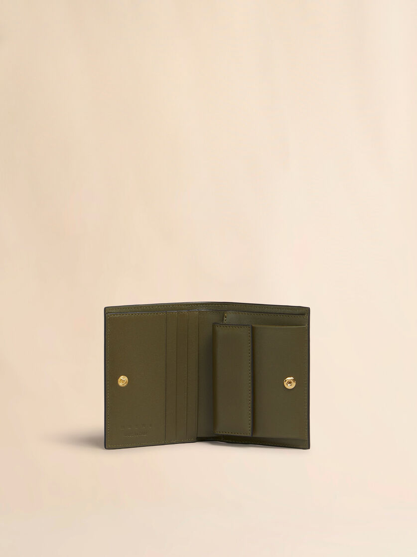 ブラウン レザー製 Envelope 二つ折りウォレット - 財布 - Image 2