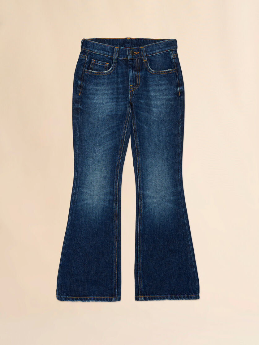Blue denim 5-pocket jeans - Pants - Image 1