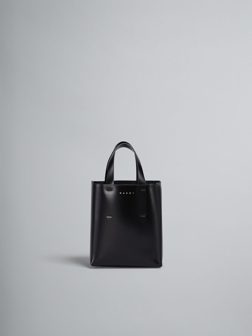 Marni Leather Shoulder Bag - Black - Shoulder Bags