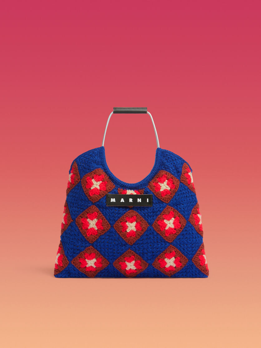 ブルー クロシェ Marni Market Hedgeバッグ - ショッピングバッグ - Image 1